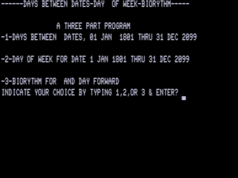 Screen shot